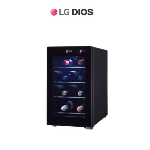 LG DIOS 와인셀러 8병  W087B 블루 미니냉장고 의무사용3-5년 등록비0