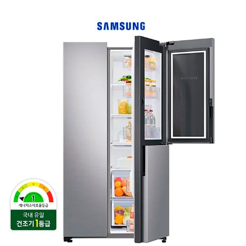 삼성 양문형 냉장고 렌탈 3도어 RS84T5080M9 845L 냉장고800리터 3-5년의무사용 등록비0