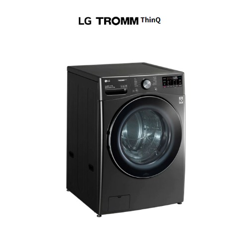 LG TROMM ThinQ 드럼세탁기 F21KDA 21kg 블랙스테인레스 3-5년의무사용