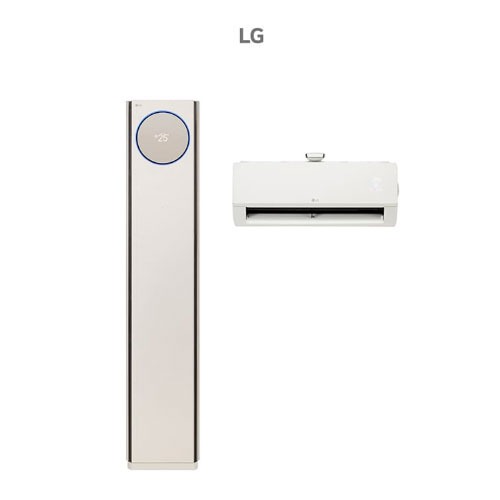 LG 에어컨 20평 6평 오브제컬렉션 타워 스페셜 냉난방기 FW20SDNBM2 약정5년