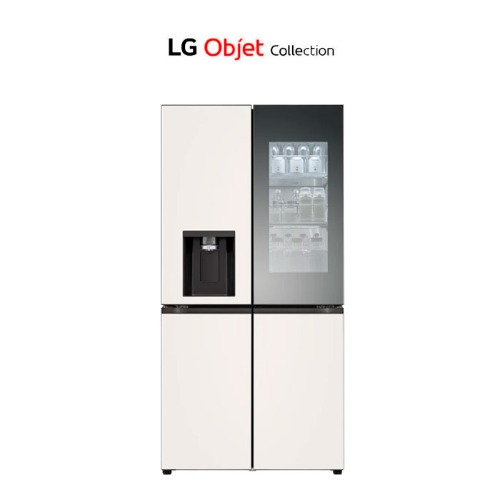 LG 얼음정수기 냉장고렌탈케어 오브제컬렉션 노크온 820L W823GBB472 냉장고800리터 3-5년의무사용