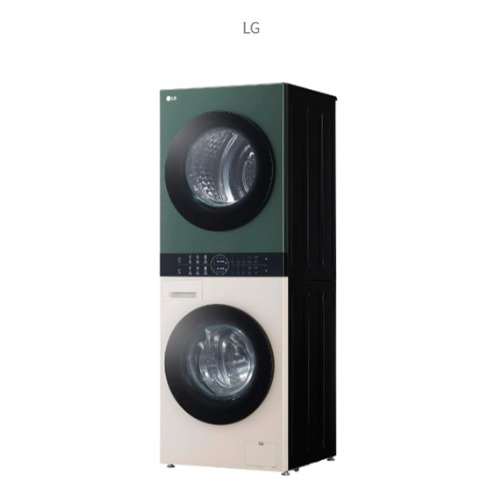 LG 세탁기건조기 세트 렌탈 13kg+10kg 컴팩트 워시타워 W10EGN 의무5년