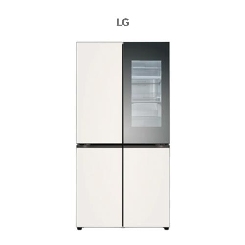 LG 냉장고 더블매직스페이스 872L 노크온 800리터냉장고 M874GBB551 의무5년